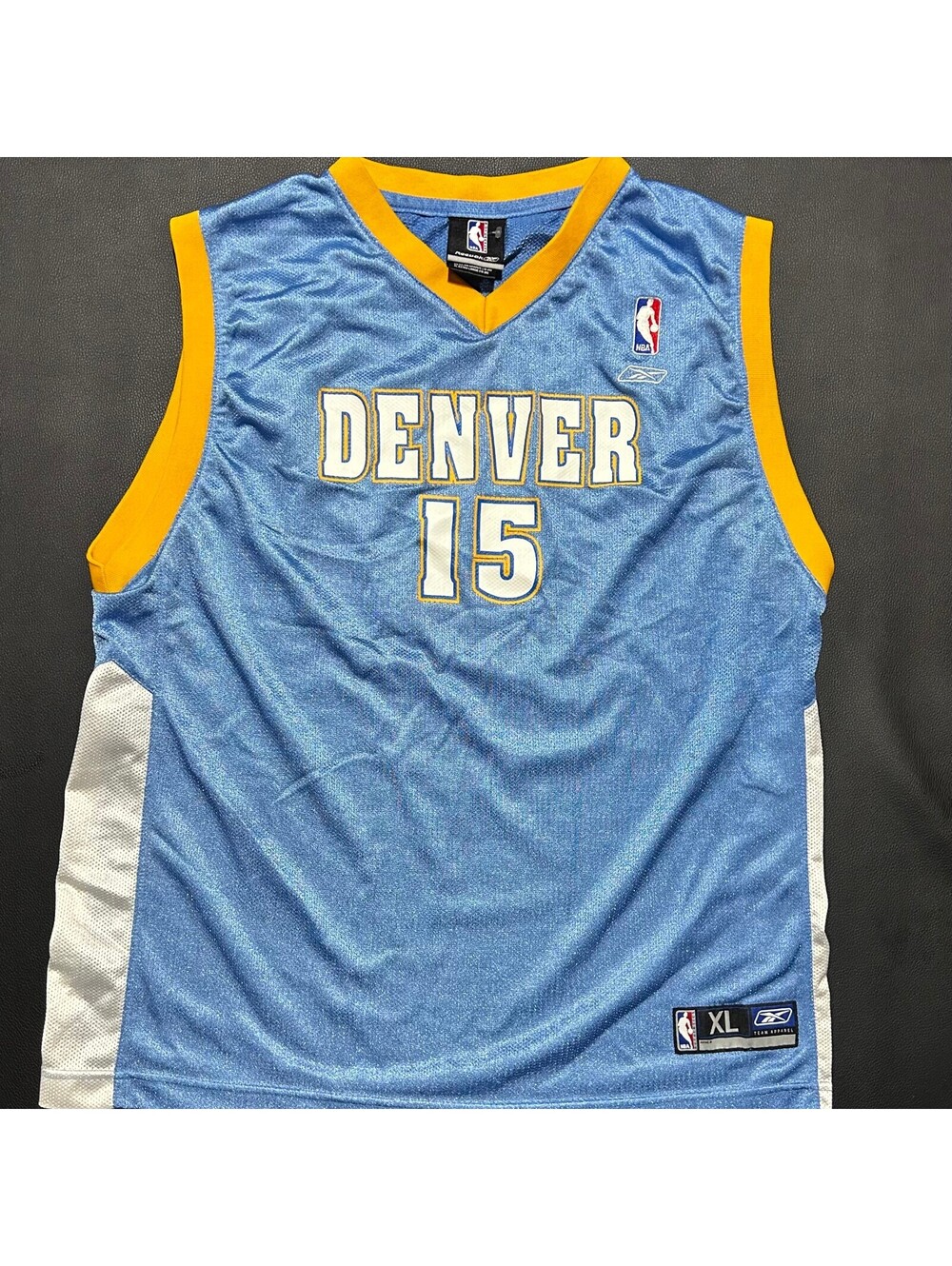 Reebok Carmelo Anthony Denver Nuggets #15 Jersey Youth XL